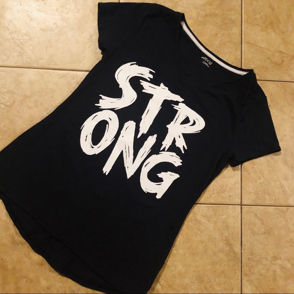 NWOT BCG Large “STRONG” shirt